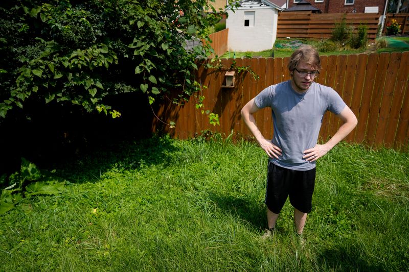 Spencer Wendell said after the township mowed, he found three dead baby bunnies in his yard, including near the fence of his property. The nests were under long grass, but Wendell said he had marked the areas with nests with orange spray paint.