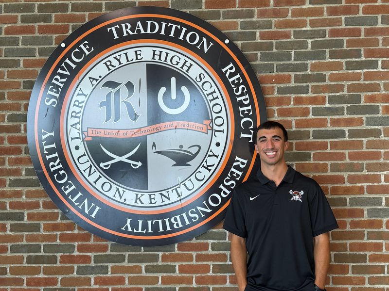 Josh Furtado began his role as Ryle’s athletic director on July 1. He is a 2022 graduate and played two seasons of varsity baseball for the Raiders.
