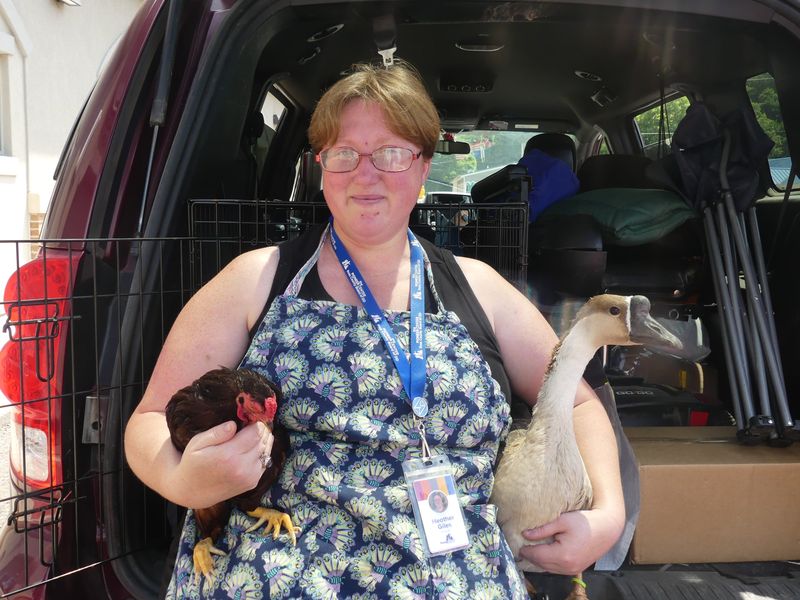 Heather Giles does not let her mental disability limit her, especially when it comes to her passion for the Ross County Fair.