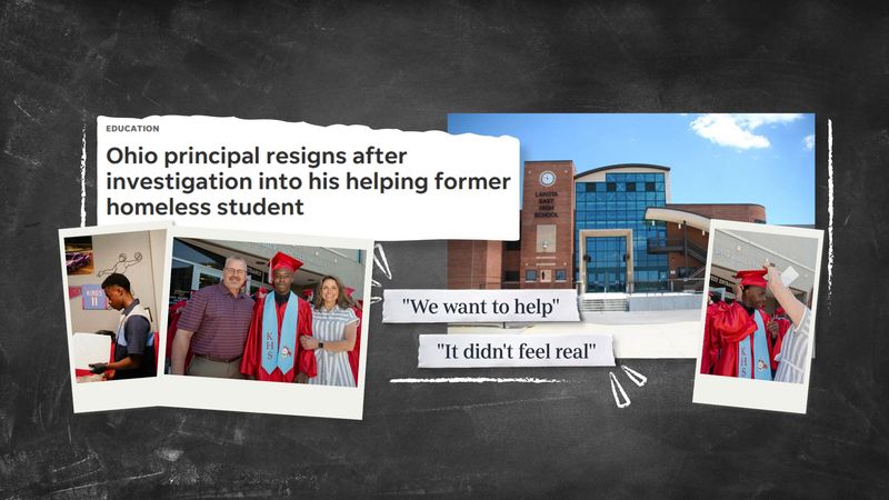 The Lakota principal that was investigated and later resigned after allowing an unenrolled, homeless student in class has since adopted that student.