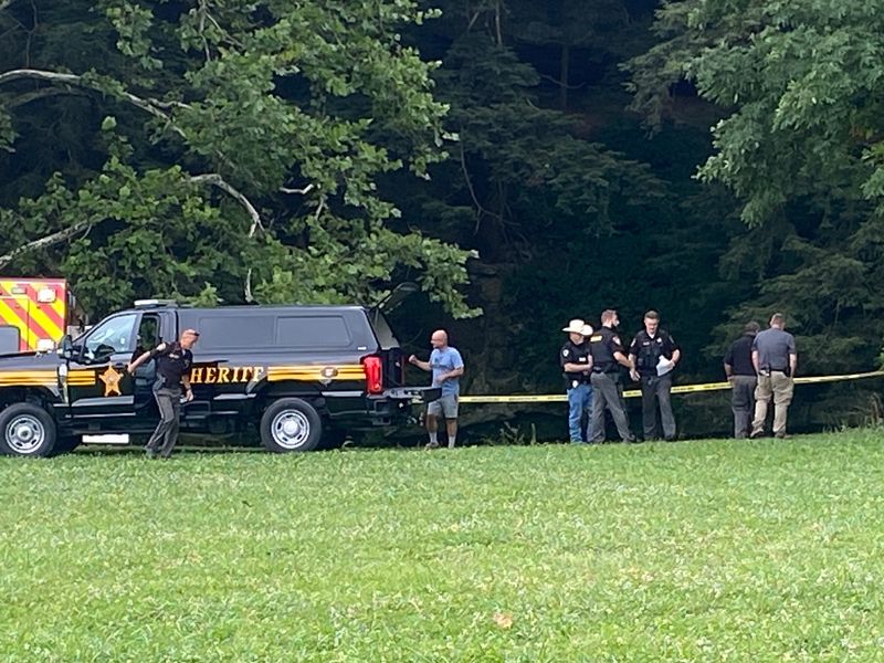 The Richland County Sheriff's Office is investigating a dead body at the swimming area of Gatton Rocks Road today July 28. No details were immediately available. Richland County Coroner's investigator Tom Stortz is on scene.