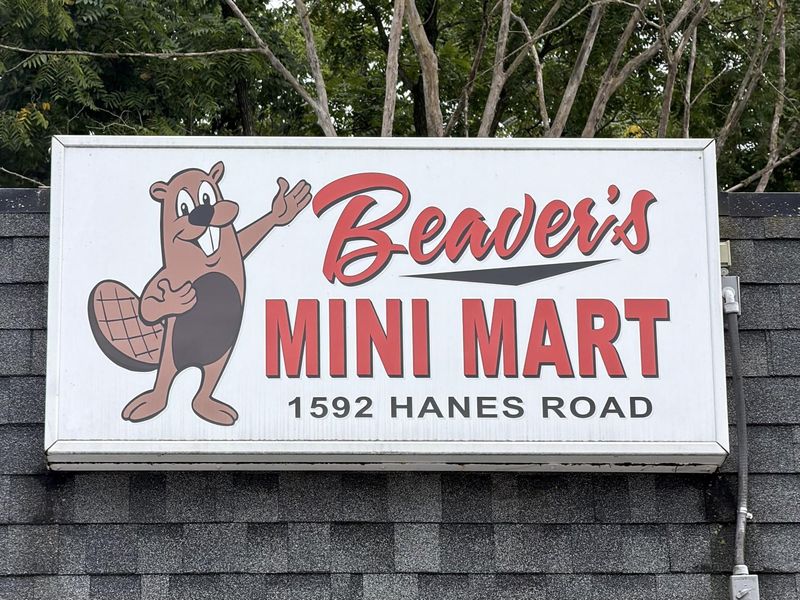 Vik Boparai, the owner of Beaver's Mini Mart in Beavercreek, says the store has had its beaver-emblazoned name and logo for many years.