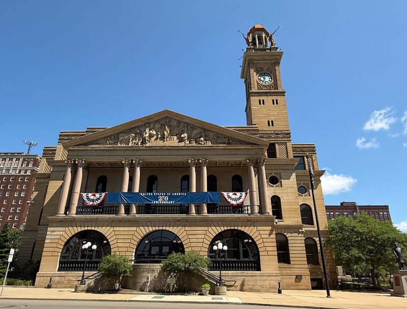 The Stark County Courthouse will have protocols in place for those attending the Stark County Common Pleas Court trial in the 2024 death of Frank Tyson. Two Canton police officers face charges in the case, which is scheduled to begin with jury selection Aug. 10.