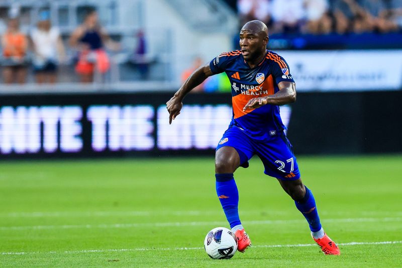 Brian Anunga started tonight for FC Cincinnati