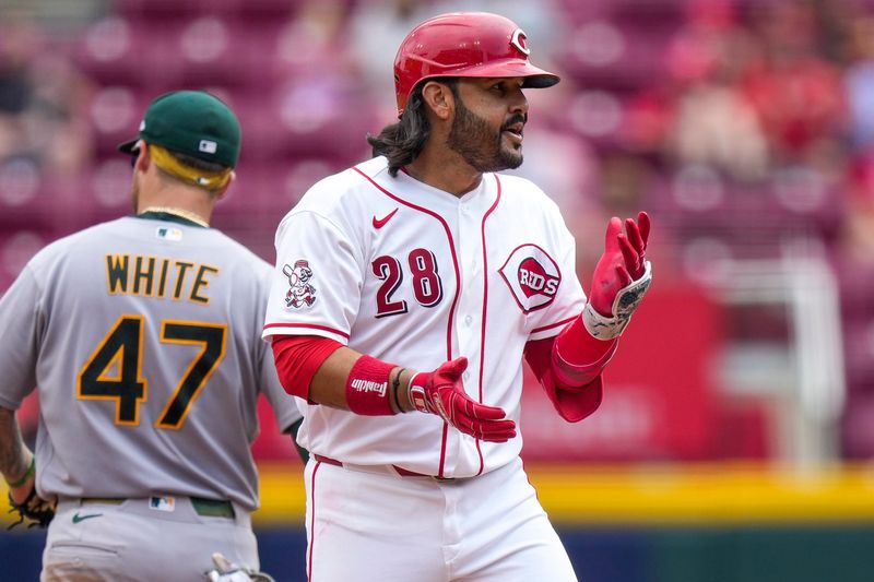 Eugenio Suarez and the Reds were riding high after sweeping the Athletics, giving them a 13-6 record since the All-Star break, but their fortunes turned with back-to-back losses against the Nationals in Washington.