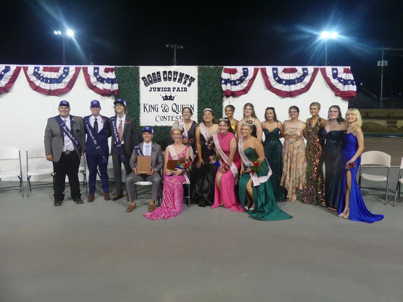 4-H members from around the county participated in the junior fair competition on Aug. 9, 2026.