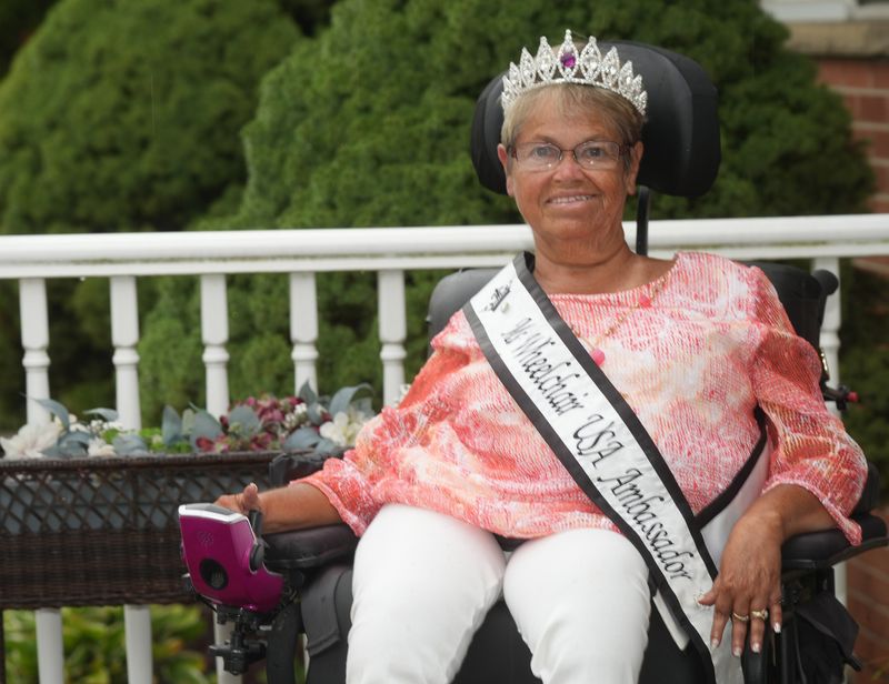 Dianna Warren of Canton, who has muscular dystrophy, serves as a Ms. Wheelchair USA Ambassador. She has dedicated her life to educating others about people with disabilities.