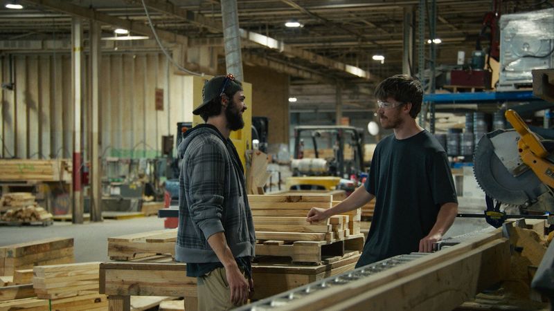 Brothers Jack (Noah Centineo) and Cody (Will Poulter) work to get their lives in order as they work through recovery from opiod addiction in the film "Union County" from director Adam Meeks.