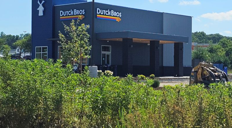 Dutch Bros Coffee plans to open its first location in Stark County in Jackson Township. This photo shows a location that opened Aug. 14 in Des Moines, Iowa.