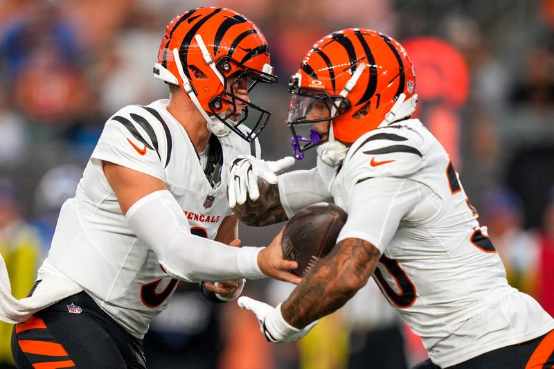 Joe Burrow figures to be handing off to Chase Burns a lot when the regular season opens Sept. 13 against the Tampa Bay Buccaneers.