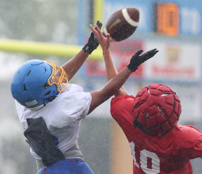 Scenes from East Canton during their scrimmage against Minerva at East Canton. Friday, Aug. 14, 2026
