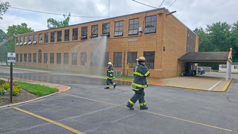 Holy Family school fire Aug. 17, 2026