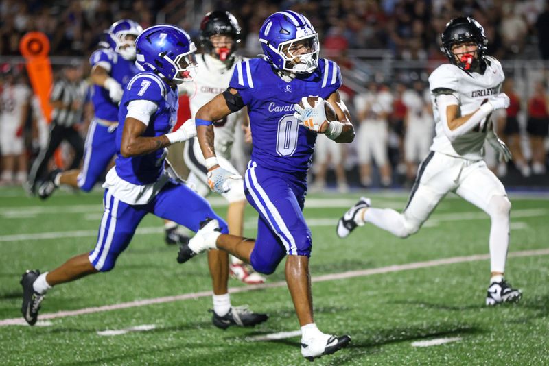 Chillicothe junior running back Cartae Ligon finished with 171 rushing yards and four total touchdowns in a win over Circleville on Aug. 21, 2026.