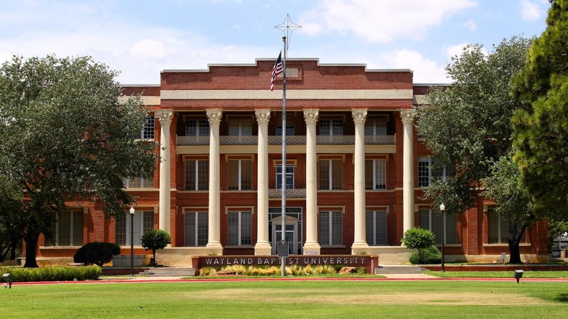 The Wayland Baptist University campus in Plainview.