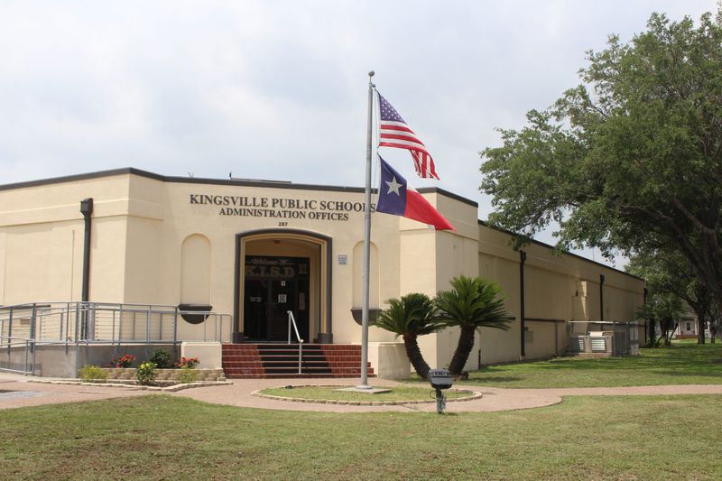 The Kingsville ISD administration office is seen on Monday, May 8, 2023.