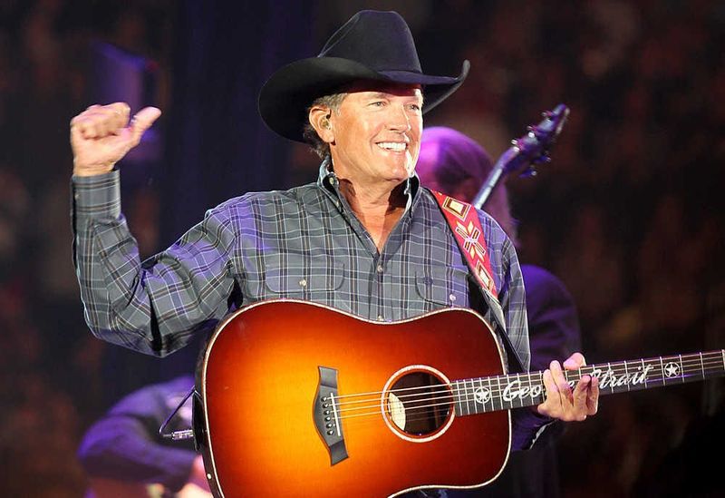 George Strait performs at United Spirit Arena in Lubbock. (Zach Long)