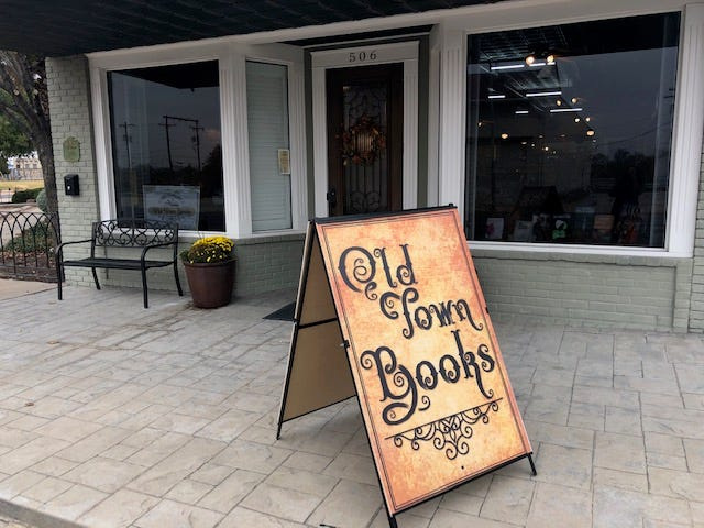Old Town Books is at 506 S. Chadbourne St. in San Angelo.