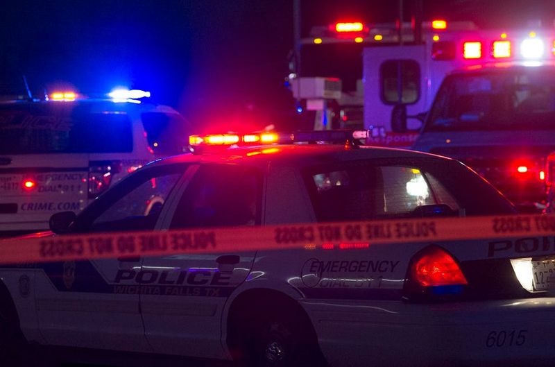 Wichita Falls police vehicle