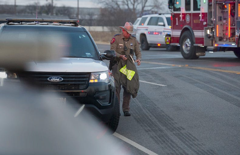 A Burkburnett woman was killed in a wreck in Clay County Monday.