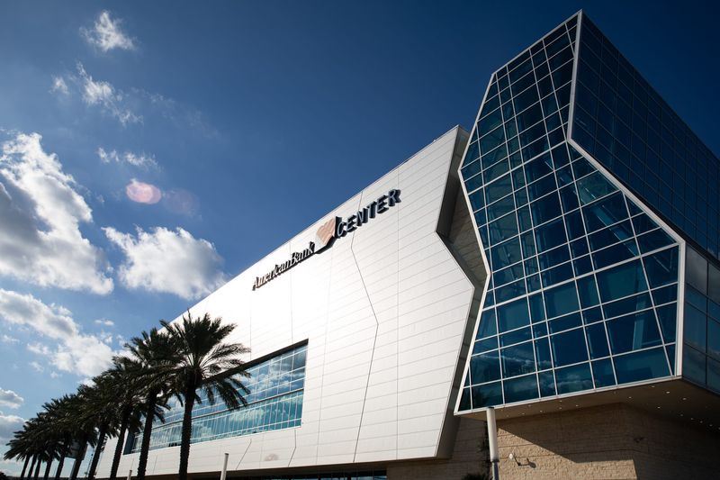 The American Bank Center arena is pictured on Nov. 15, 2023.