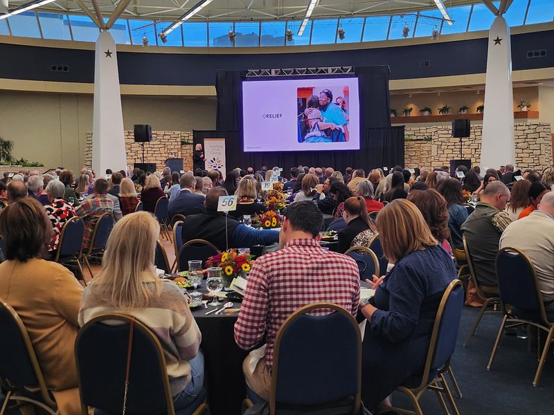 In this 2023 file photo, the Association of Fundraising Professionals Texas Plains Chapter recognized eight local philanthropists for their contributions to the community during the 31st annual Leading Through Giving celebration luncheon, held in recognition of National Philanthropy Day at the Amarillo Civic Center Grand Plaza.