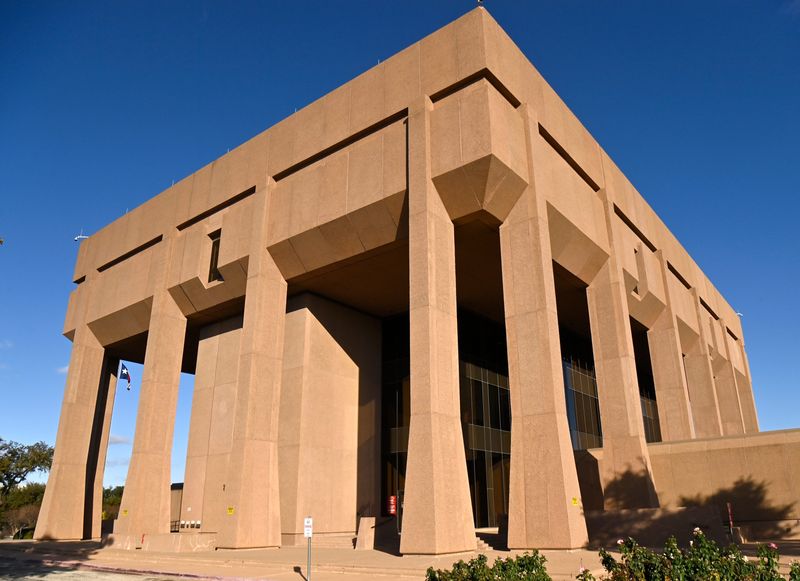 The Taylor County Courthouse.