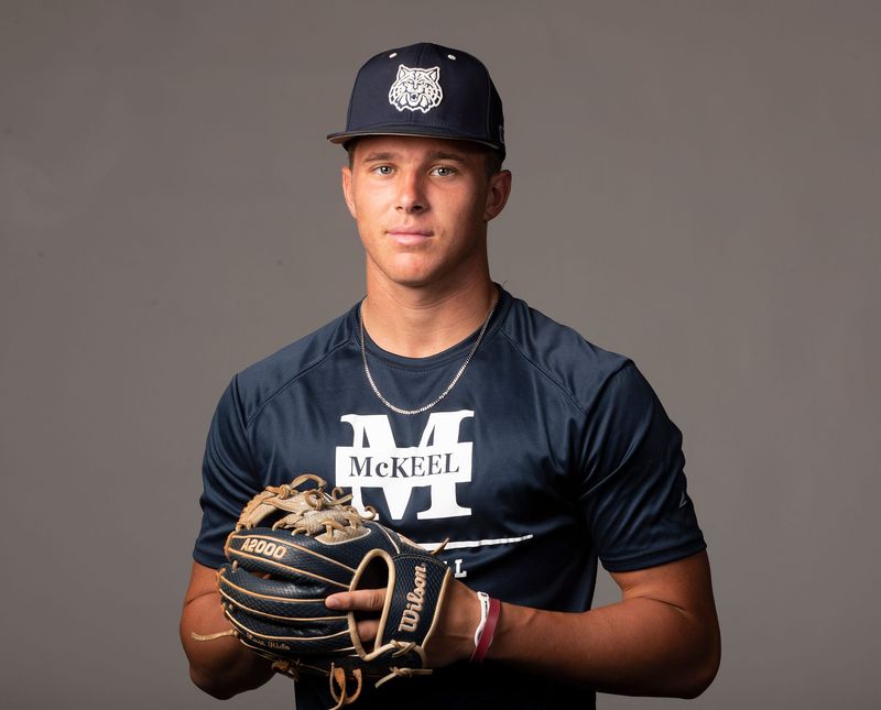 All County Baseball - McKeel Academy - KJ Scobey in Lakeland Fl. Friday June 7, 2024.
Ernst Peters/The Ledger