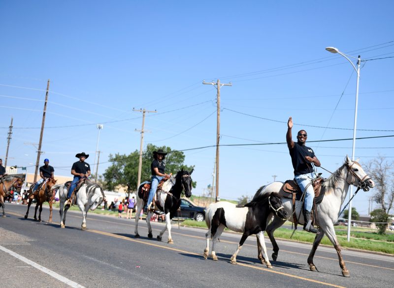 United Supermarkets hosts the annual Lubbock Juneteenth parade, Saturday, June 15, 2024.