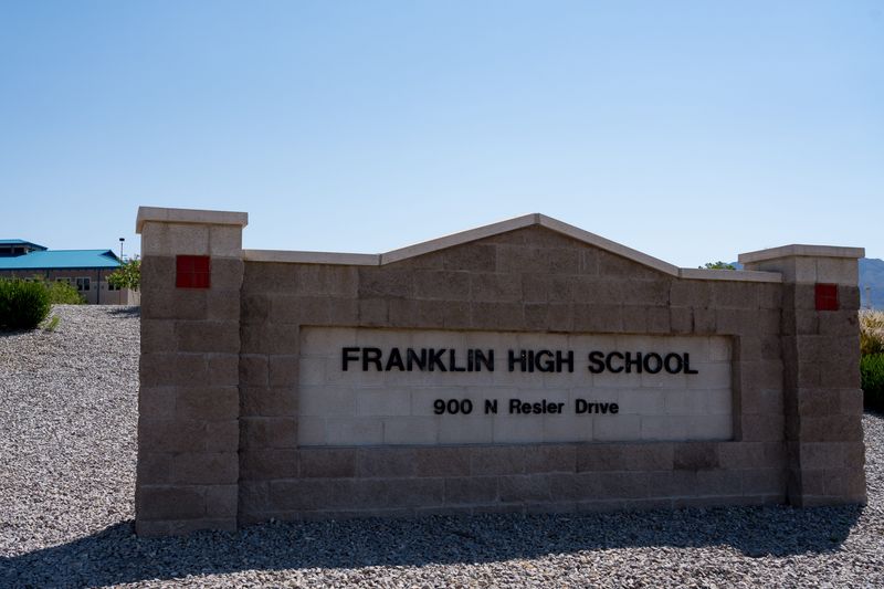 Franklin High School at 900 Resler Drive in west El Paso, Texas in the El Paso Independent School District.