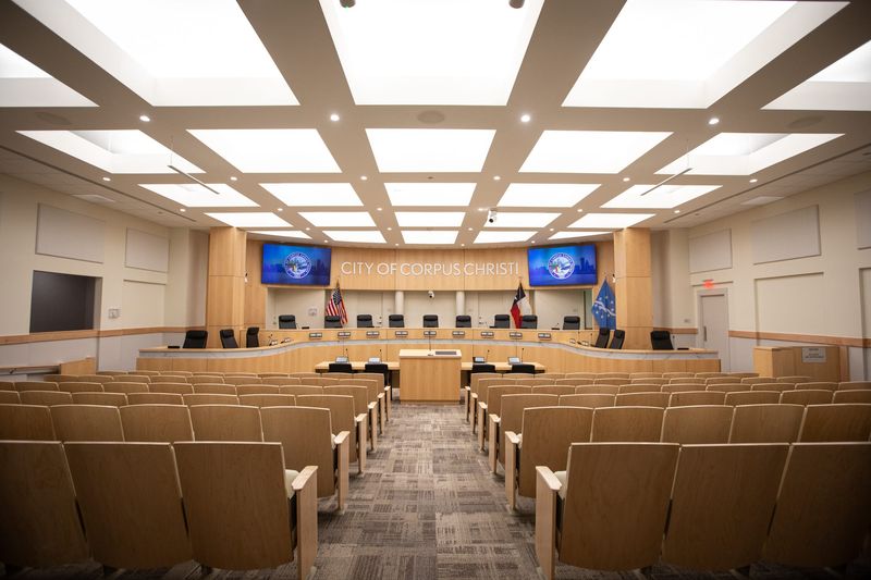The City Council chambers at Corpus Christi City Hall are seen in this 2024 file photo.