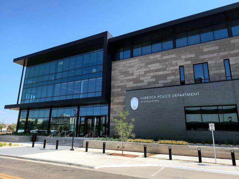 Lubbock Police Department headquarters at 1502 Avenue K.