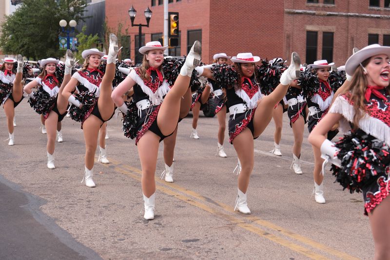 The Tascosa Belles show off their moves at the 2024 Tri-State Fair and Rodeo Parade in downtown Amarillo in this file photo.