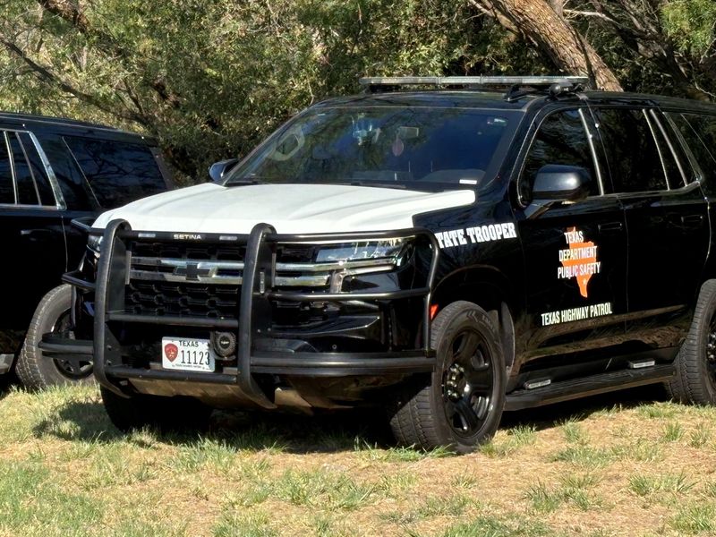 Texas DPS trooper car Monday, Sept. 16, 2024.