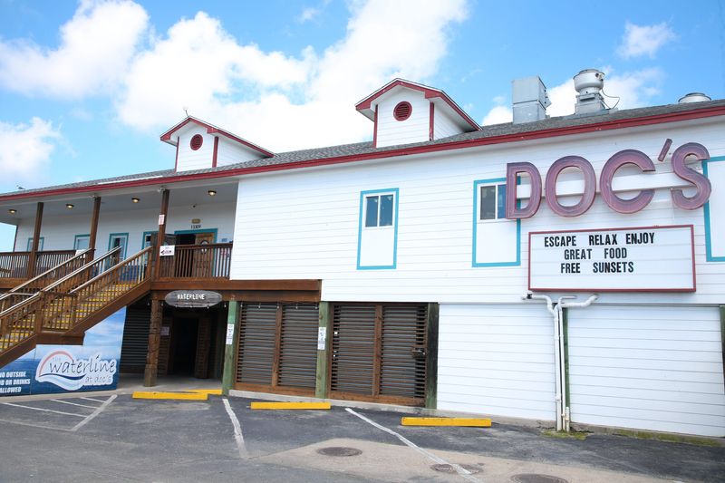 Doc's Seafood & Steaks is a restaurant at 13309 S. Padre Island Drive in Corpus Christi, Texas.