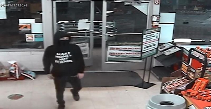 Police on Monday released surveillance image from an attempted aggravated robbery at 3:10 a.m. Dec. 22 at a store in the 4400 block of 34th Street.