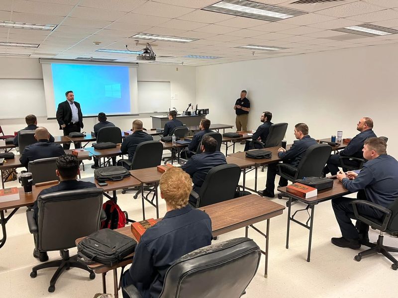 Cadets soak up knowledge at the San Angelo Police Academy in this Jan. 17, 2025, file photo.