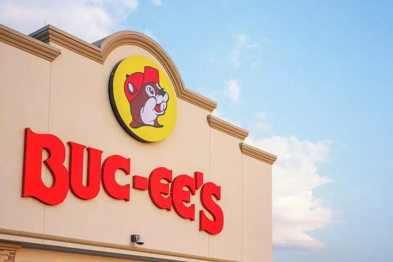 An entrance to the Buc-ee's convenience store on June 12, 2024 in Luling, Texas.