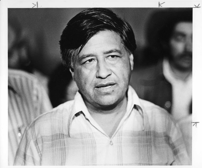 César Chávez, United Farm Workers leader, in March 1979.