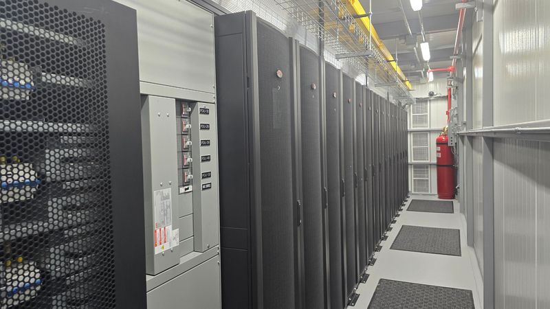 Inside the new Duos Edge AI Region 16 Data Center in Amarillo.