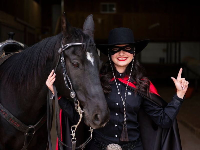 Rose Rosas was announced as Texas Tech's 64th Masked Rider during a ceremony Friday.
