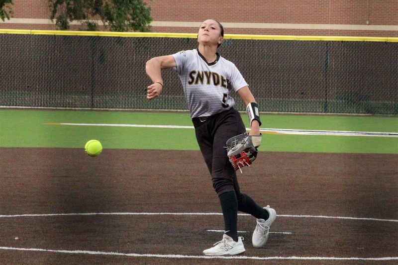 The Snyder Lady Tigers faced off against the Midland Greenwood Rangerettes in Game 1 of their best-of-three regional semifinals series in the Class 4A Division II UIL Softball Playoffs on Thursday, May 8, in Big Spring. Snyder won 16-1 to take a 1-0 series lead.