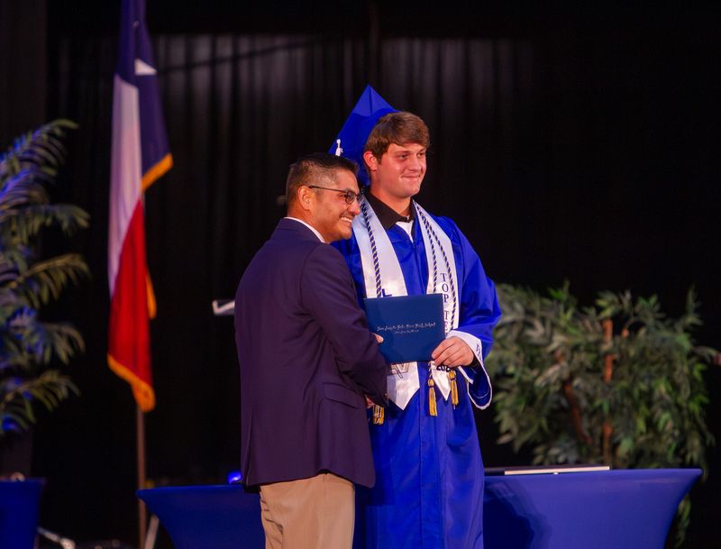 San Angelo ISD holds the Lake View High School commencement exercises at CRC Roofers Coliseum on Saturday, May 24, 2025.