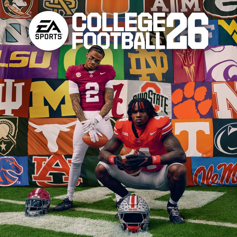 The EA Sports College Football 26 standard edition cover.