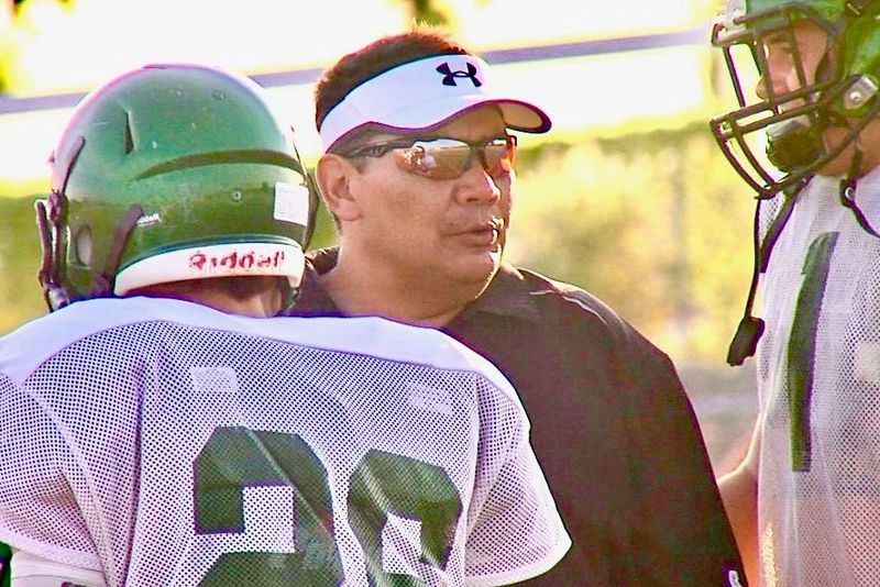 Joe Rios has been named the next head football coach at Banquete.