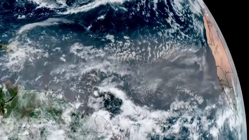 A Saharan dust cloud is set to hit the Gulf Coast