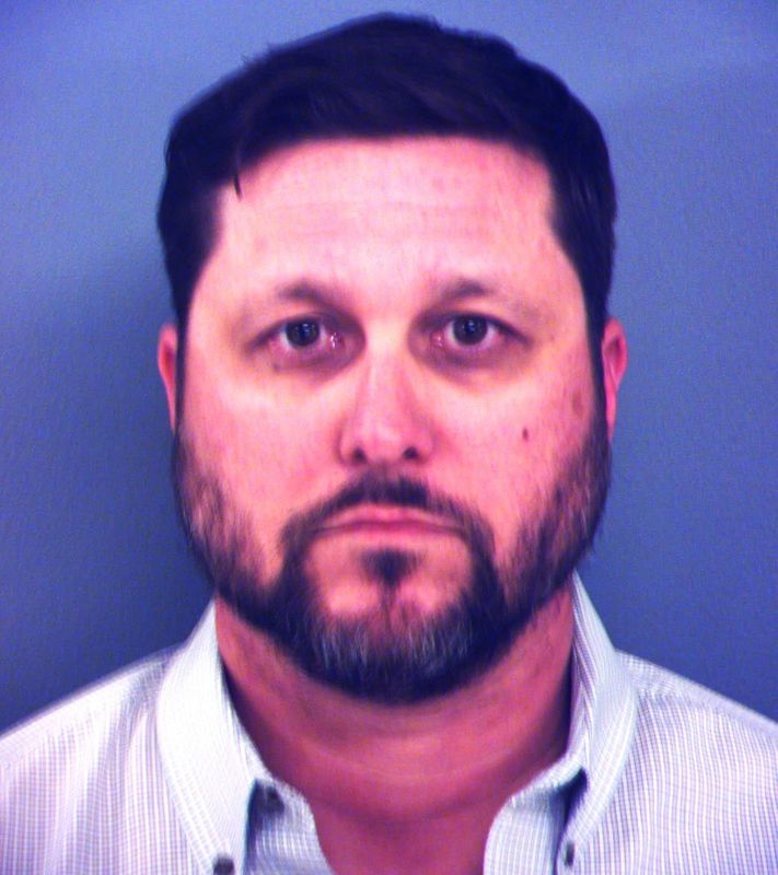 David Anthony Scott, of Fort Bliss, was arrested by El Paso police on Thursday, June 5, on an animal cruelty charge in connection with a dog that was tied up and hanging off the back of a flat bed truck in El Paso.