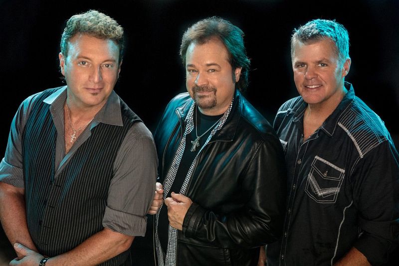 From left, The Frontmen, Tim Rushlow (formerly of Little Texas), Larry Stewart (the voice of Restless Heart) and Lubbock native Richie McDonald (former lead singer of Lonestar) will perform a benefit concert on Friday at the Cactus Theater.