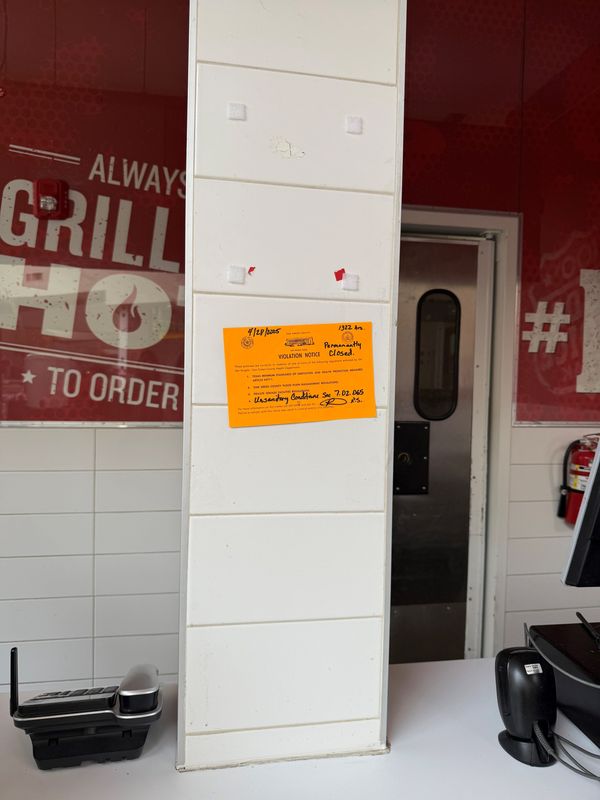 The Charleys Philly Steaks location in San Angelo has closed its doors by order of the San Angelo/Tom Green County Health Department due to unsanitary conditions.