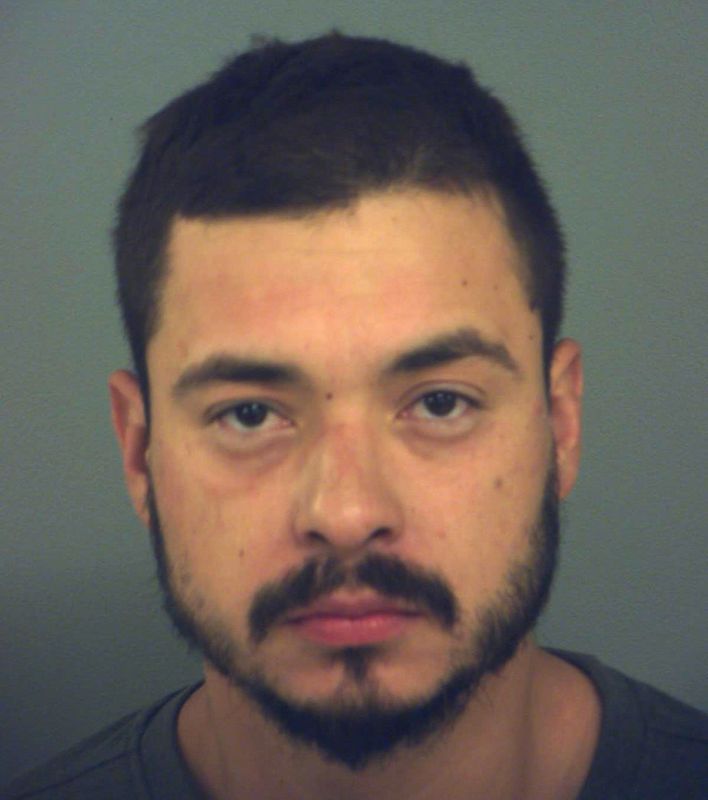 Ricardo Andre Alire was arrested on a burglary charge by El Paso police in connection with a break-in at Koze Teppan Grill on North Mesa Street on June 9, 2025.