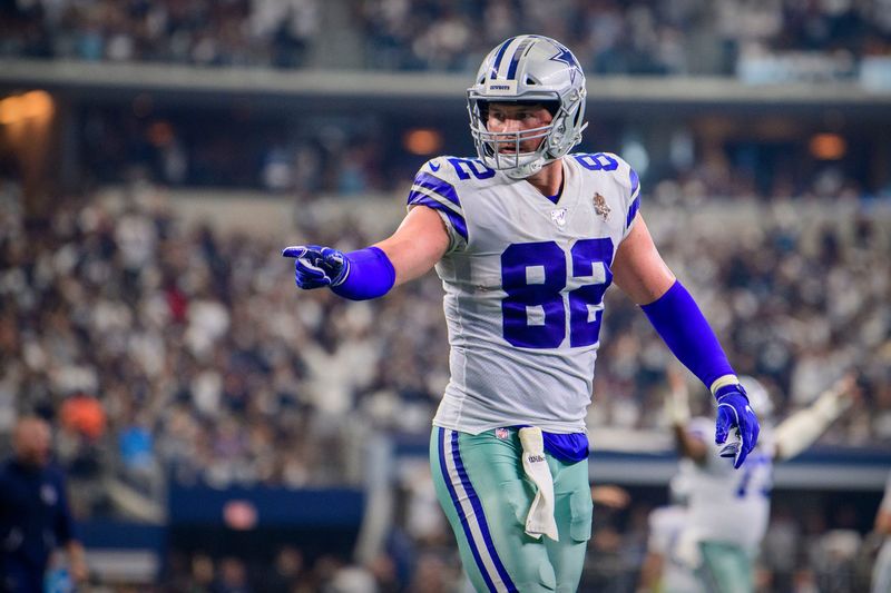 Sep 8, 2019; Arlington, TX, USA; Dallas Cowboys tight end Jason Witten (82) in action during the game between the Cowboys and the Giants at AT&T Stadium. Mandatory Credit: Jerome Miron-USA TODAY Sports
